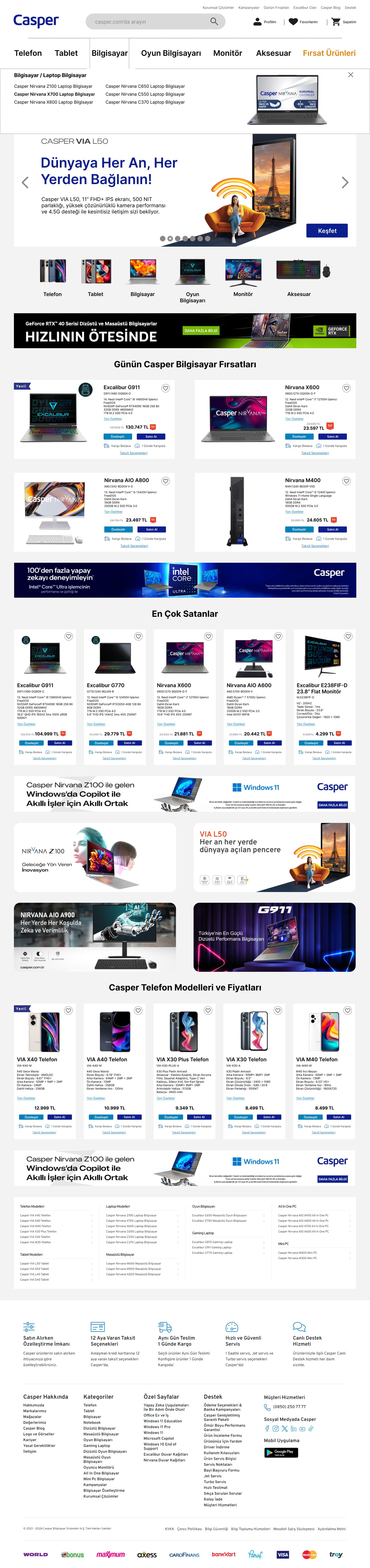Homepage header detail showing the updated top navigation bar with Favourites and account actions for the X700 series.