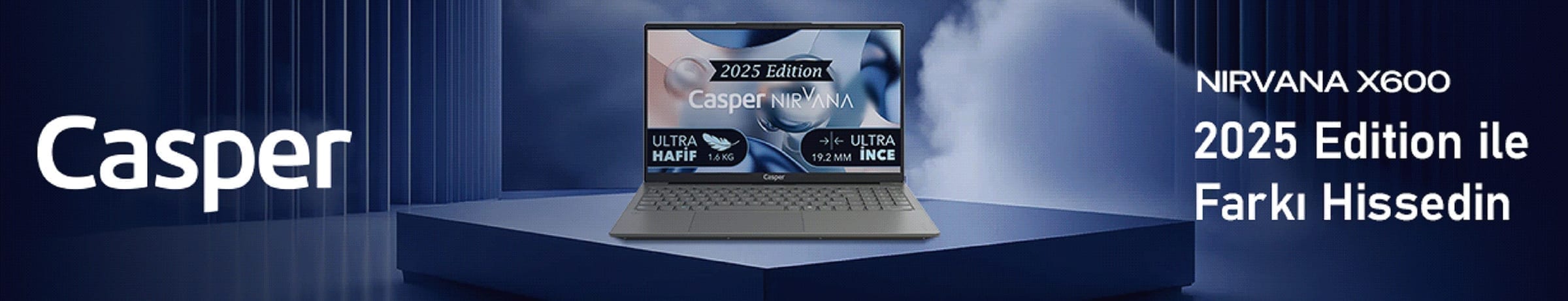 Nirvana X600 2025 Edition banner.